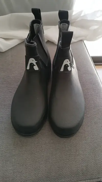 Botines negros impermeables - miniatura 1