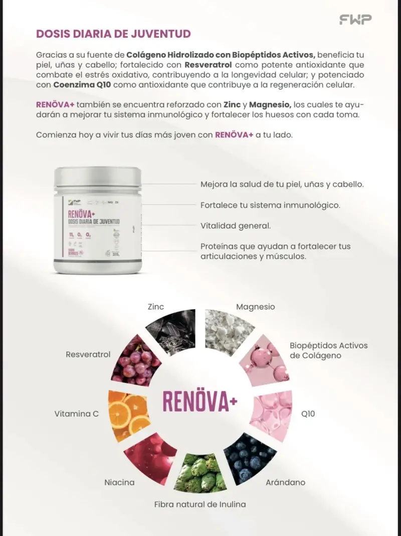 Suplemento Renöva sabor berries - 2