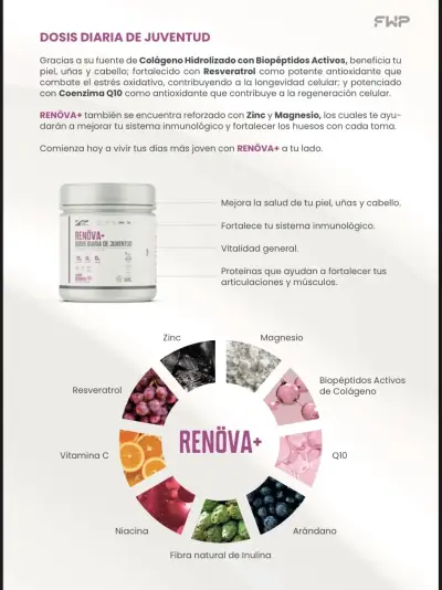 Suplemento Renöva sabor berries - miniatura 2
