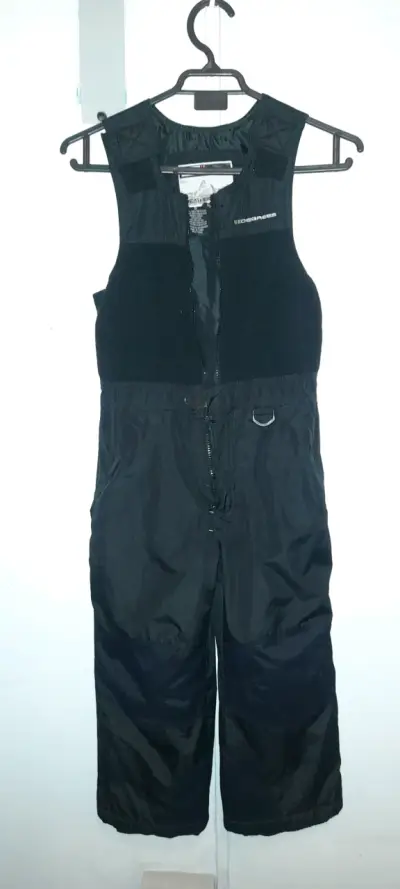 Overol negro para invierno - miniatura 4