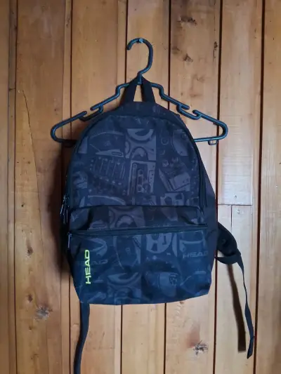 Mochila negra HEAD - miniatura 1