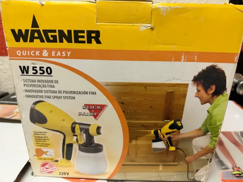 Pistola de pintura Wagner W550 - 1