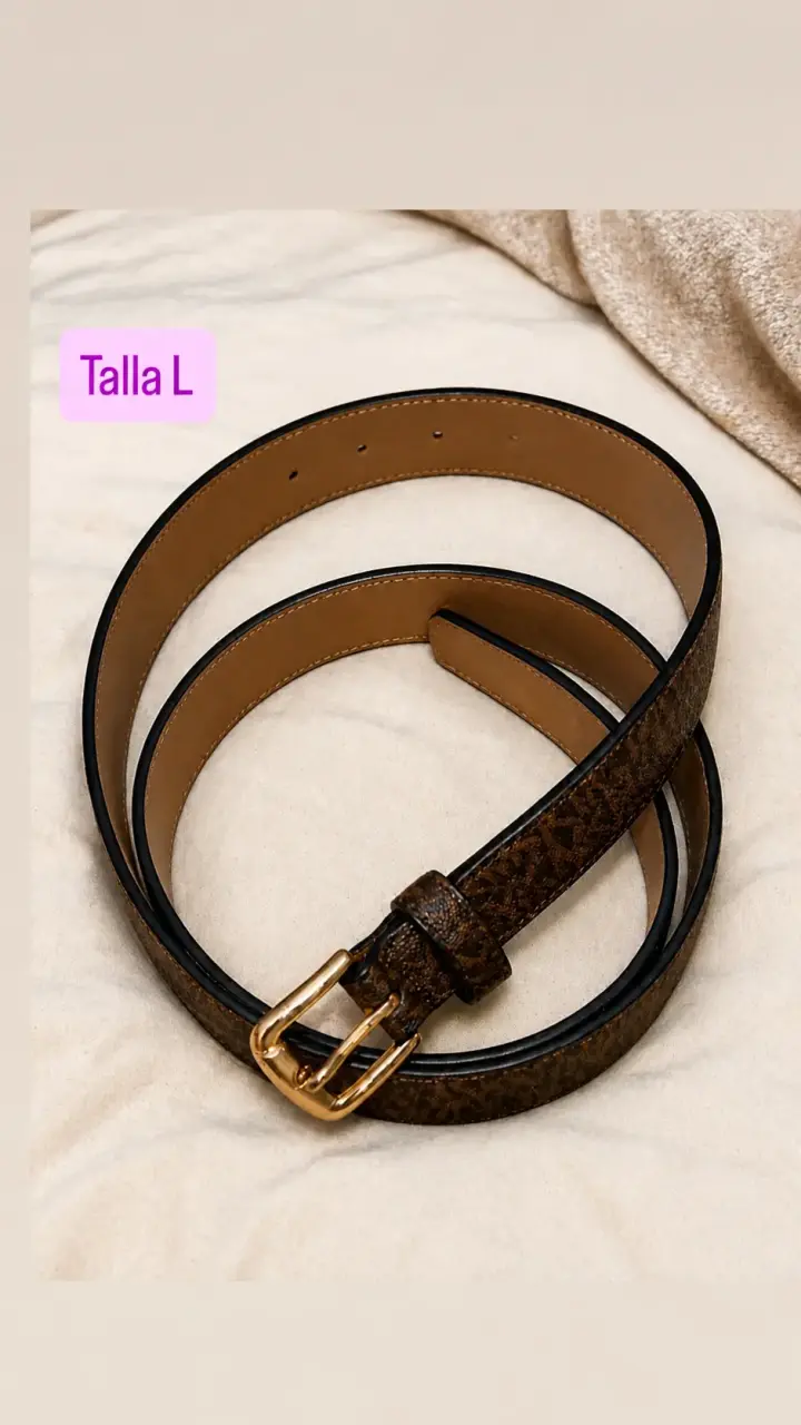 Cinturón marrón talla L Michael Kors
