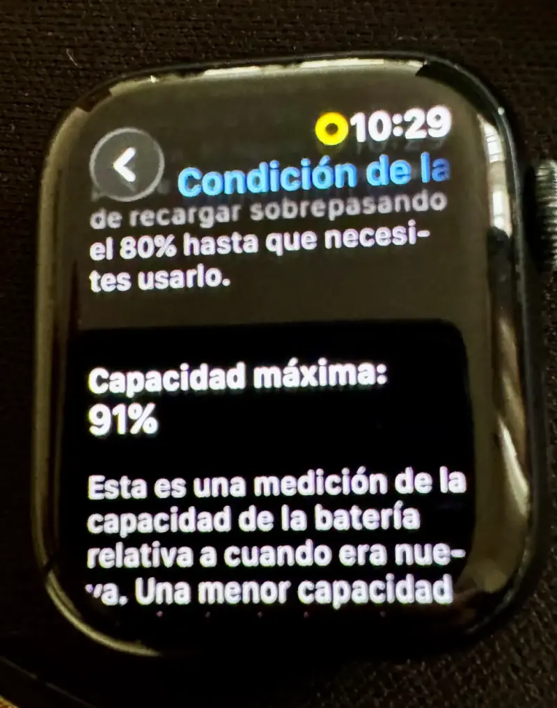 Apple Watch Series 8 41mm GPS + 91% batería - 2