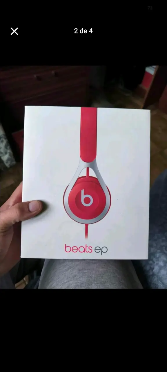 Audífonos Beats EP rojos - 1