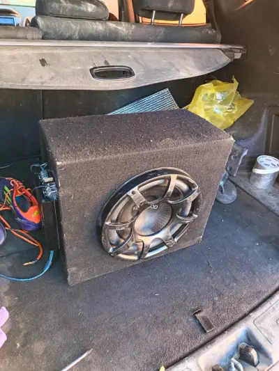 Subwoofer Kenwood usado - miniatura 3