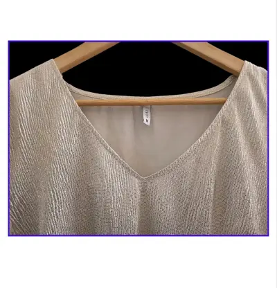 Blusa Blanca con Brillo - miniatura 3