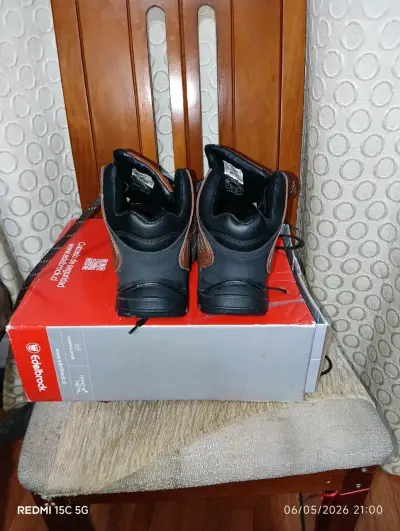 Botas Edelbrock de cuero marrón - miniatura 4
