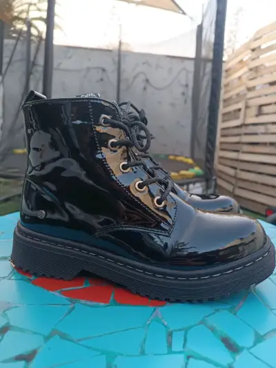 Botines negros charol Bubble gummers 37 - miniatura 1