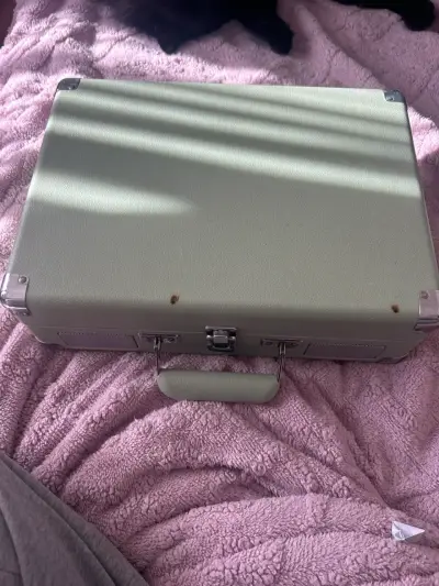 Tocadiscos Crosley portátil verde - miniatura 2