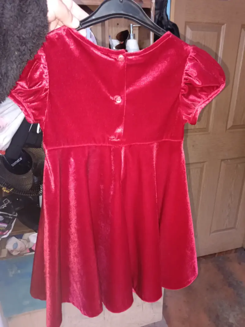 Vestido rojo infantil La Polar - 2