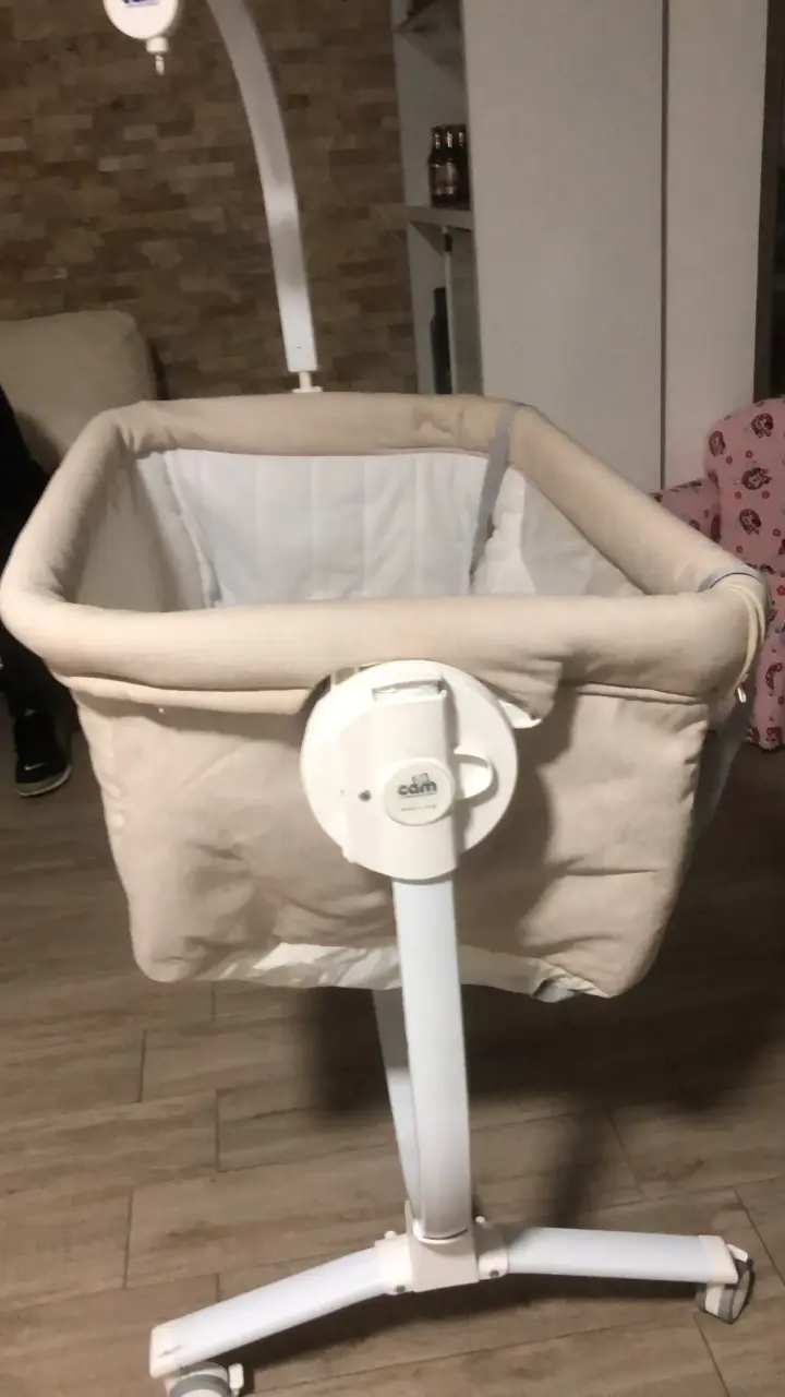 Cuna colecho beige para bebé - 2