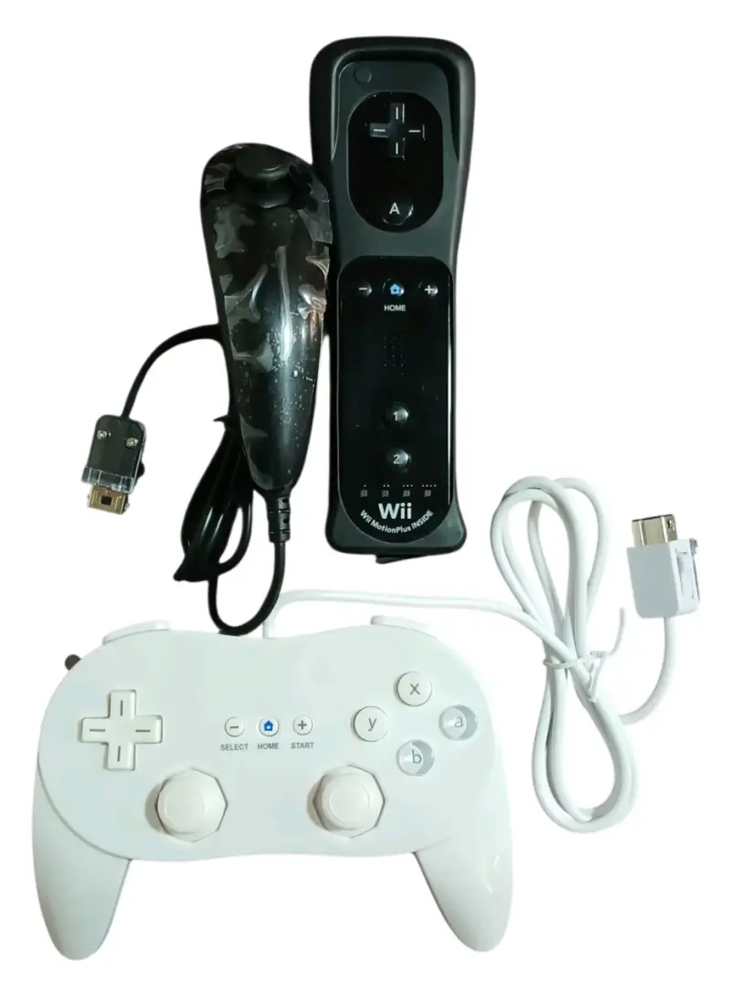 Set de controles para Wii