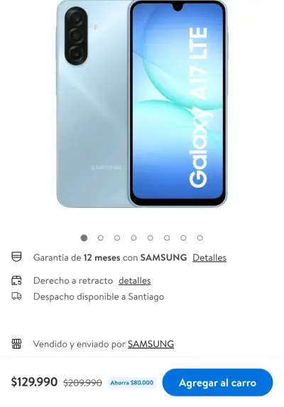 Samsung Galaxy A17 nuevo - miniatura 3