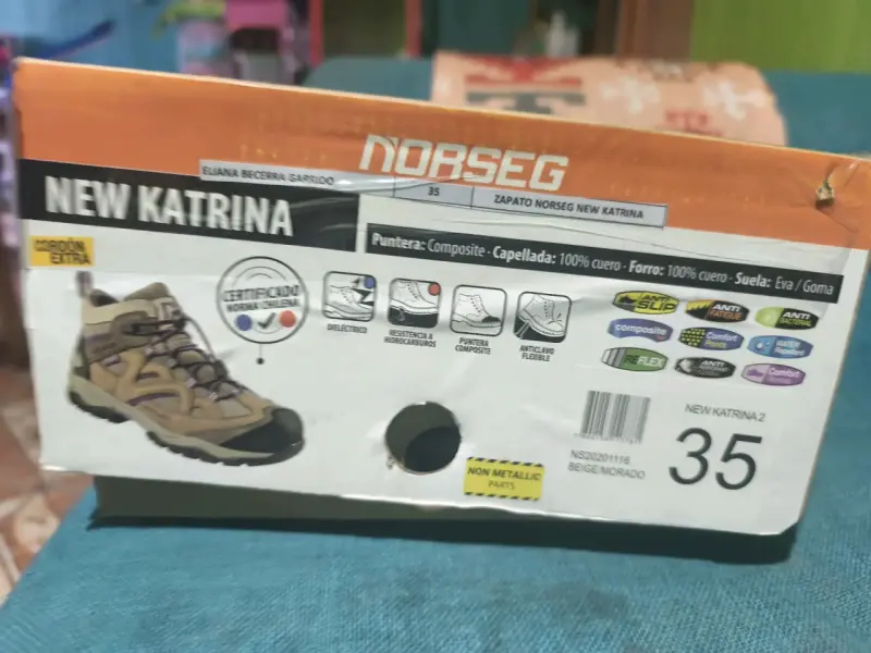 Botas de trekking Norseg beige - 3