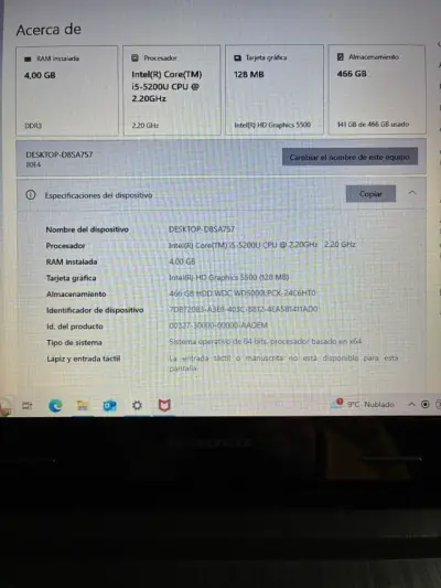 Laptop Lenovo Core i5 - miniatura 3