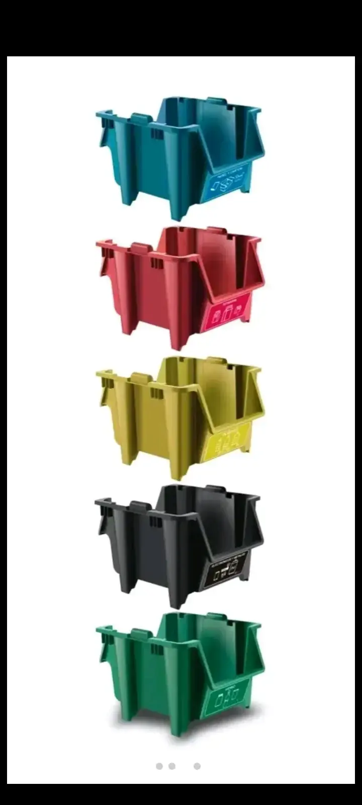 Cajas Plásticas Organizadoras Variadas - 1