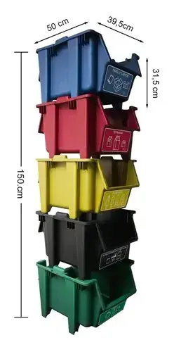 Cajas Plásticas Organizadoras Variadas - miniatura 2