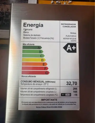 Refrigerador Side by Side No Frost Light Silver 46 - miniatura 5