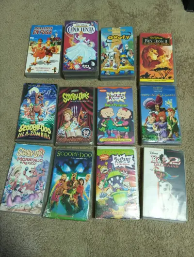 Lote de películas VHS clásicas - miniatura 1