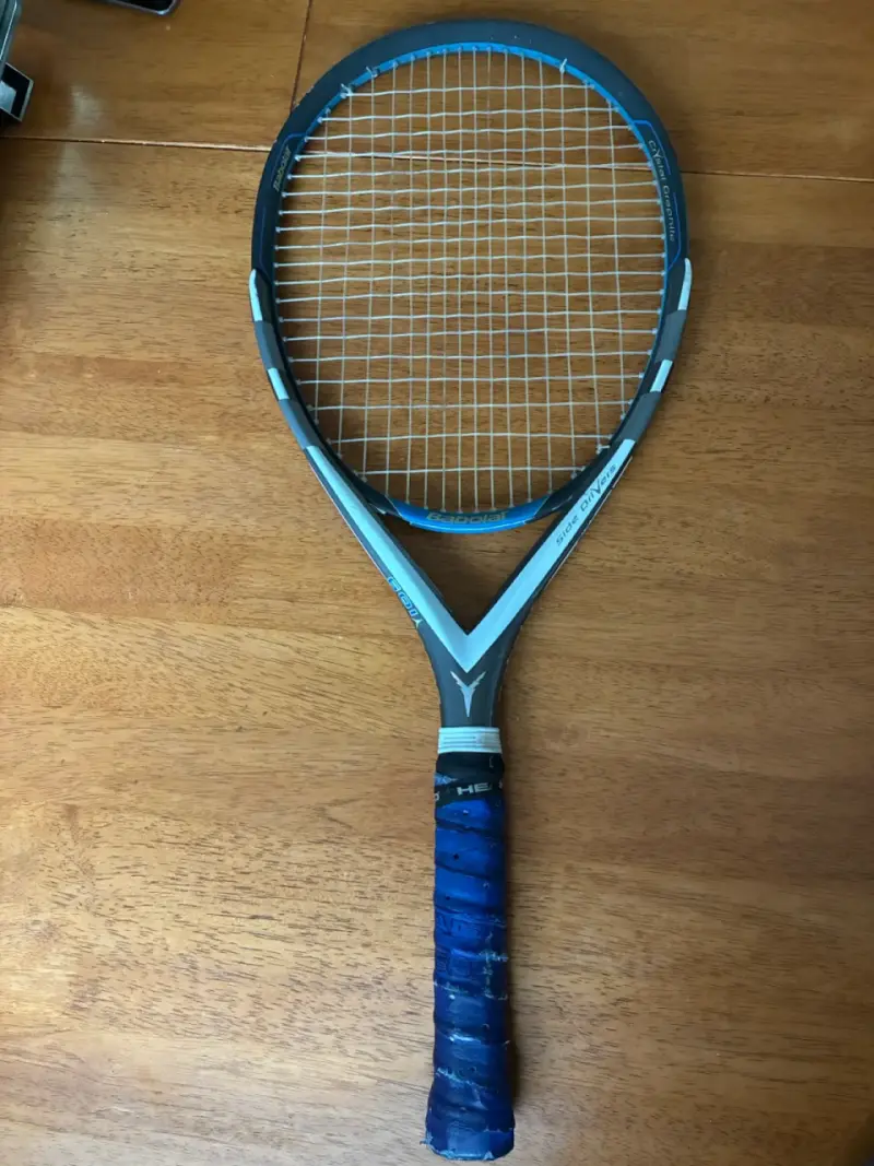 Raqueta de tenis azul Babolat