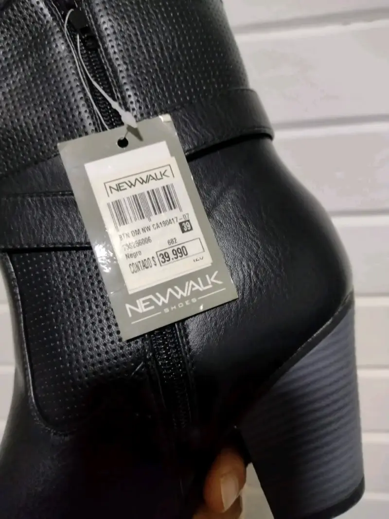 Botines vaqueros negros nuevos - 2