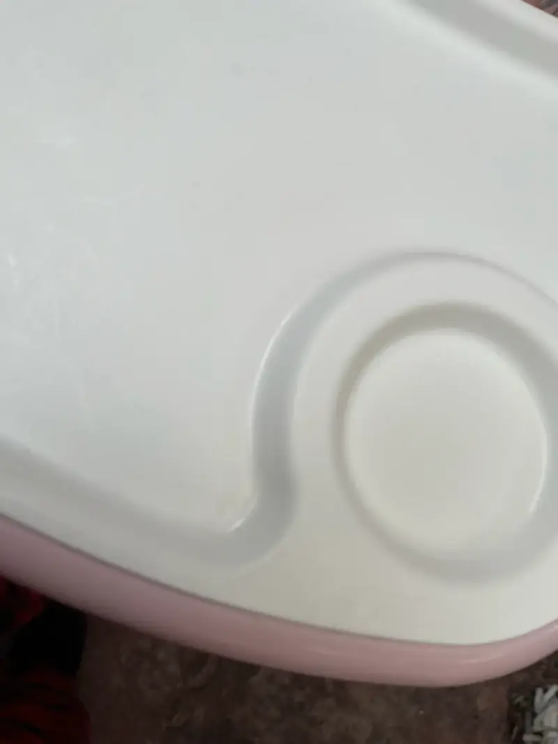 Silla de comer para bebé rosa - 5