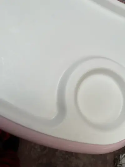 Silla de comer para bebé rosa - miniatura 5