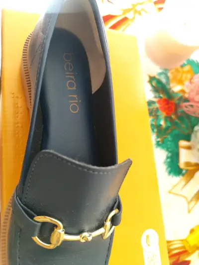 Zapatos tipo mocasín azul - miniatura 2