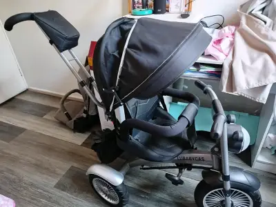 Triciclo para niño con toldo - miniatura 3