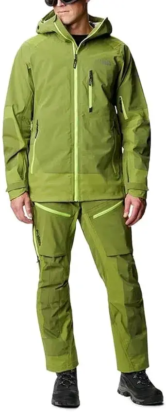 Chaqueta impermeable verde Columbia - miniatura 2