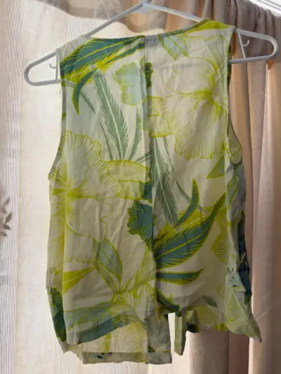 Blusa floral verde Basement - miniatura 2