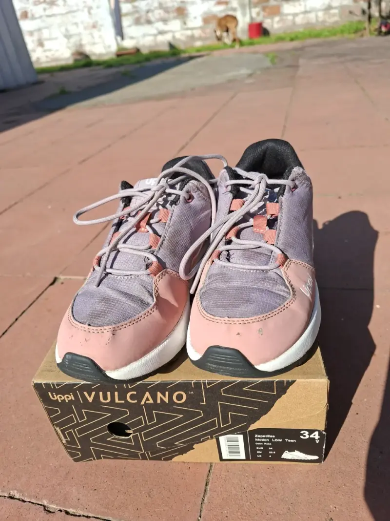 Zapatillas Uppi Vulcano rosa - 2