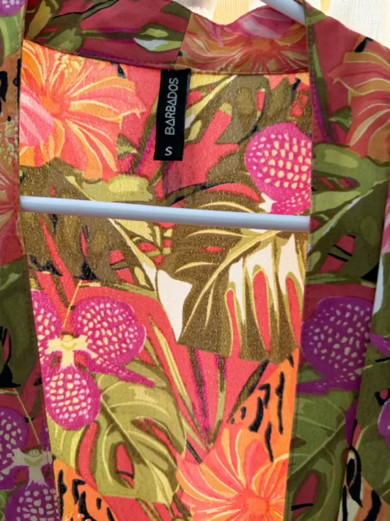 Kimono floral colorido - 2