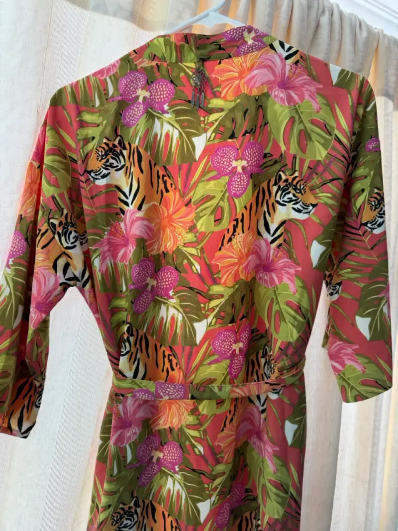 Kimono floral colorido - 3