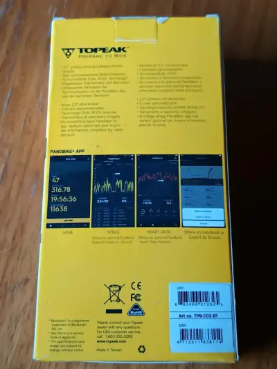Ciclocomputador Topeak PanoComp X GPS por Bluetoot - miniatura 2