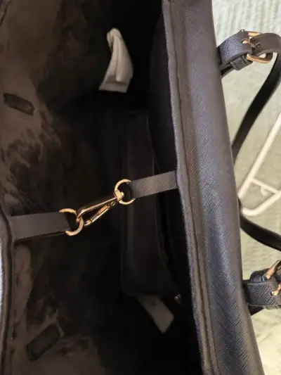 Bolso negro grande MK - miniatura 3