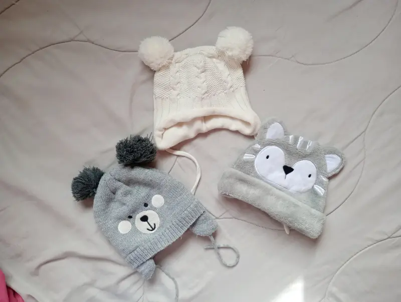Gorros infantiles de invierno 0-3 meses