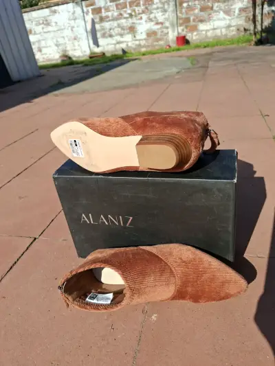 Botines de pana naranjas - miniatura 3