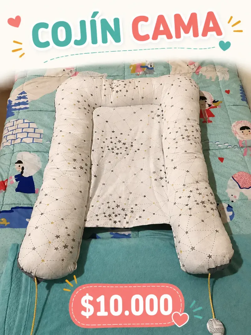 Cojín cama para bebés