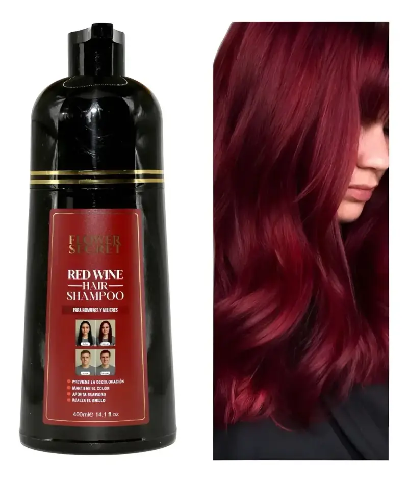 Shampoo Red Wine 400ml - 5