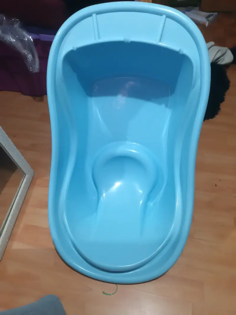 Tina de baño bebé celeste - 1