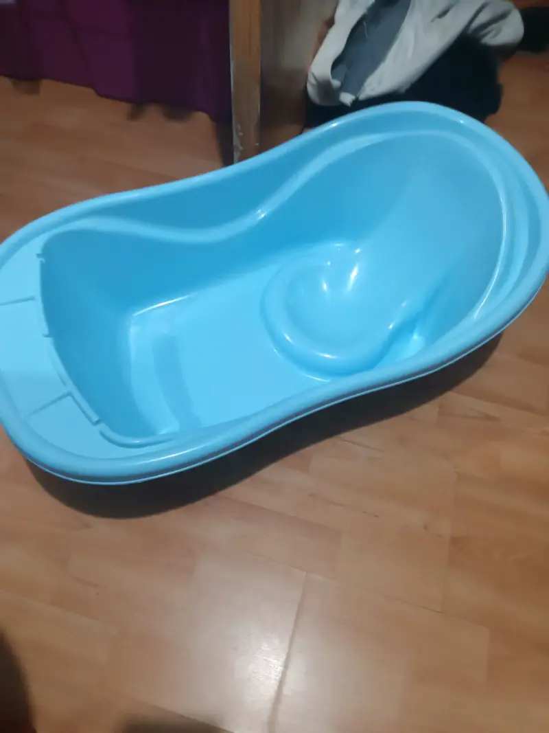 Tina de baño bebé celeste - 2