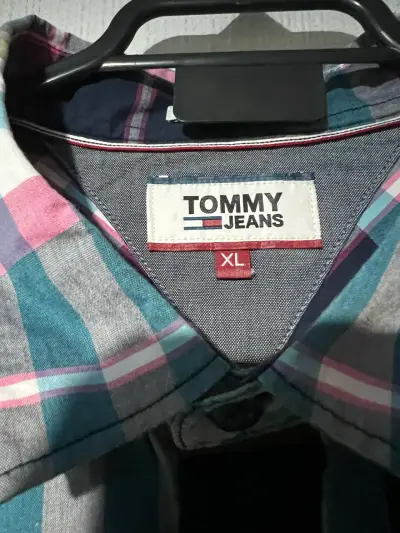 Camisa a cuadros Tommy Hilfiger - miniatura 2