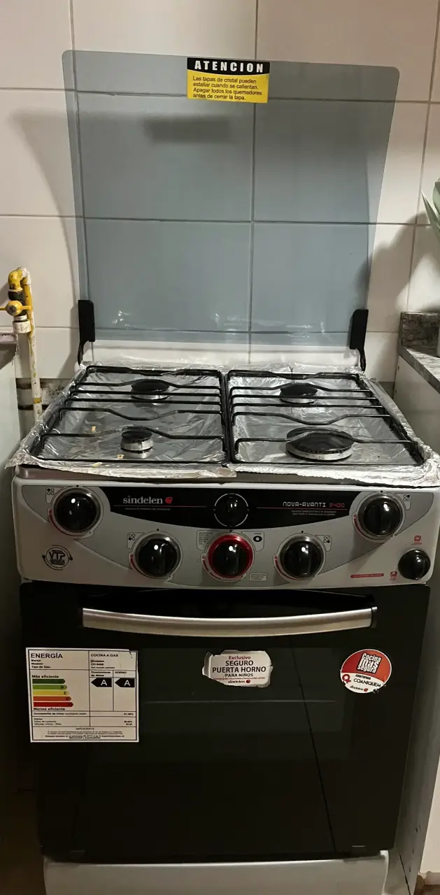 Cocina a gas Sindelen 4 quemadores