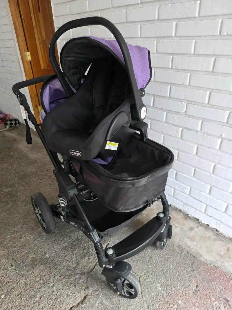 Coche bebeglo para bebé con silla nido - 4