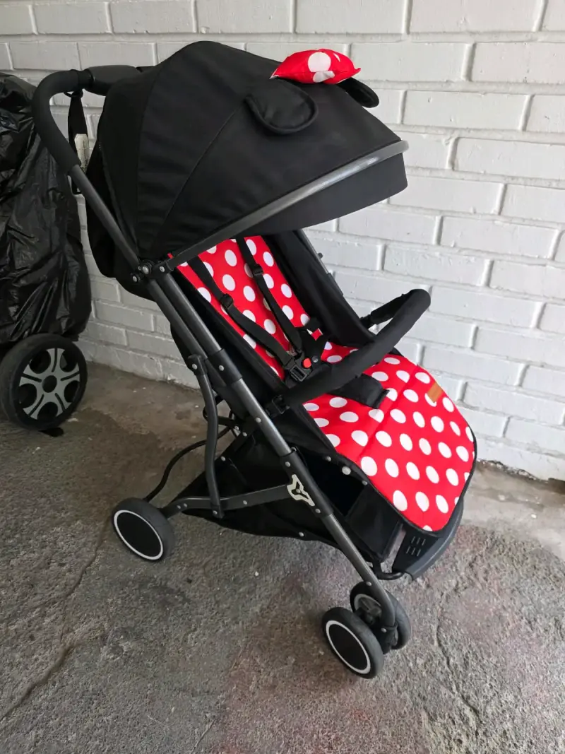 Coche minnie de bebé tipo maleta - 1