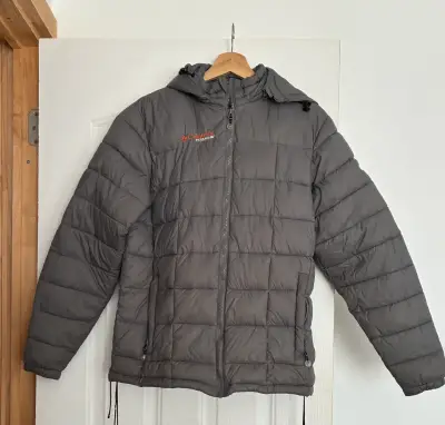 Chaqueta Columbia gris acolchada - miniatura 1