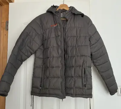 Chaqueta Columbia gris acolchada - miniatura 3