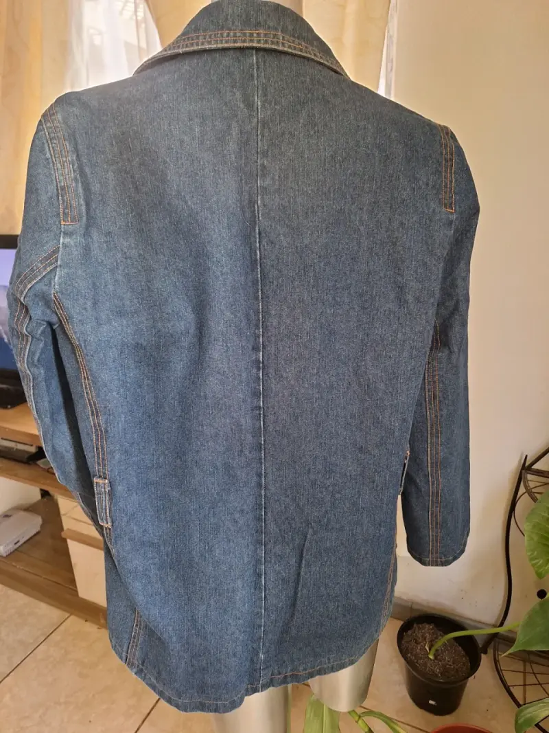 Abrigo de mezclilla para mujer - 3